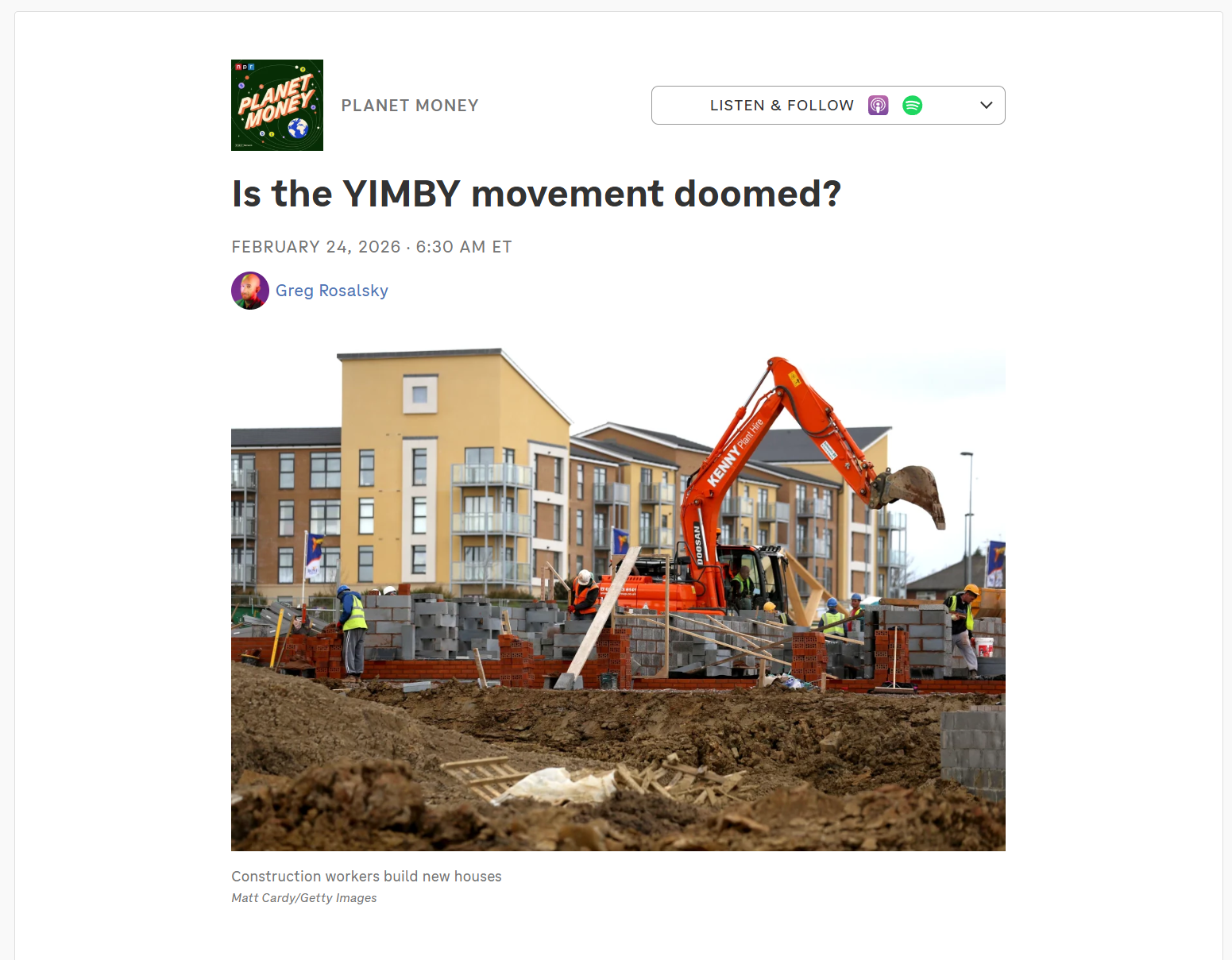 Is the YIMBY movement doomed_ _ Planet Money _ NPR