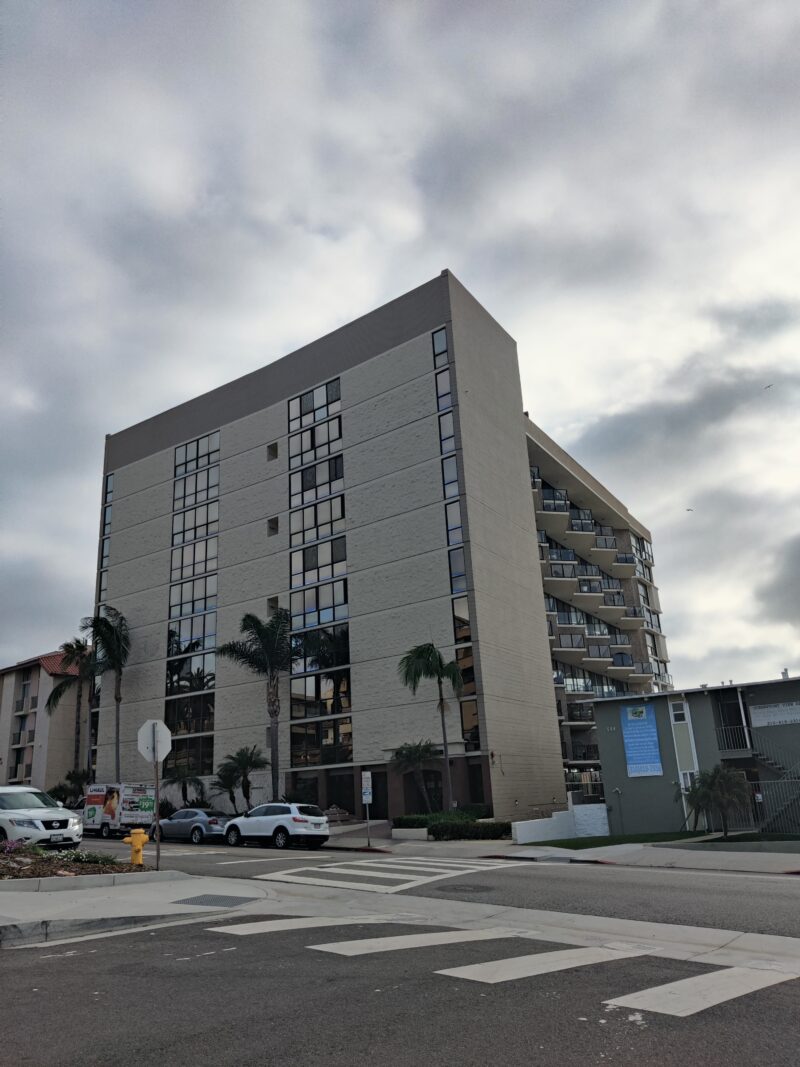 Second tallest residential building in the South Bay -right along the coastline.
