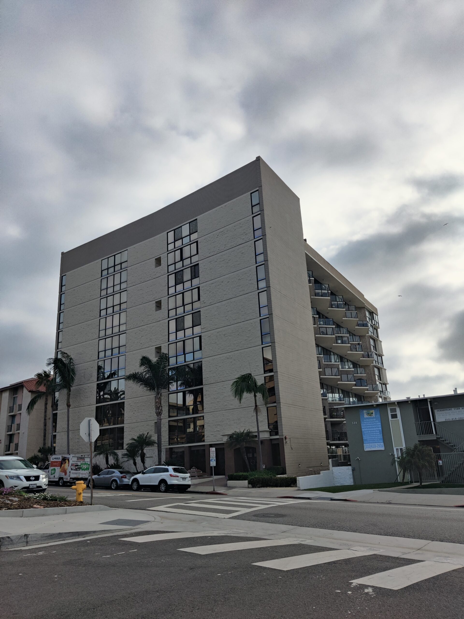 Second tallest residential building in the South Bay -right along the coastline.