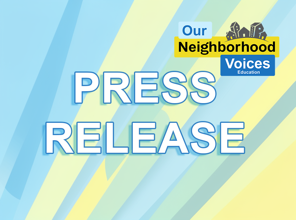 Press Release ONV Education 501c(3)